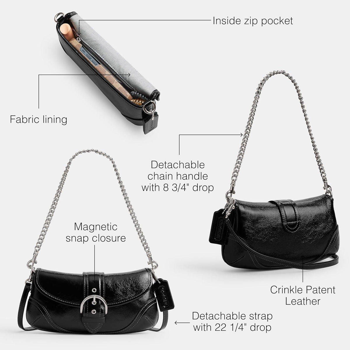 COACH Women's Soho Shoulder Bag 25