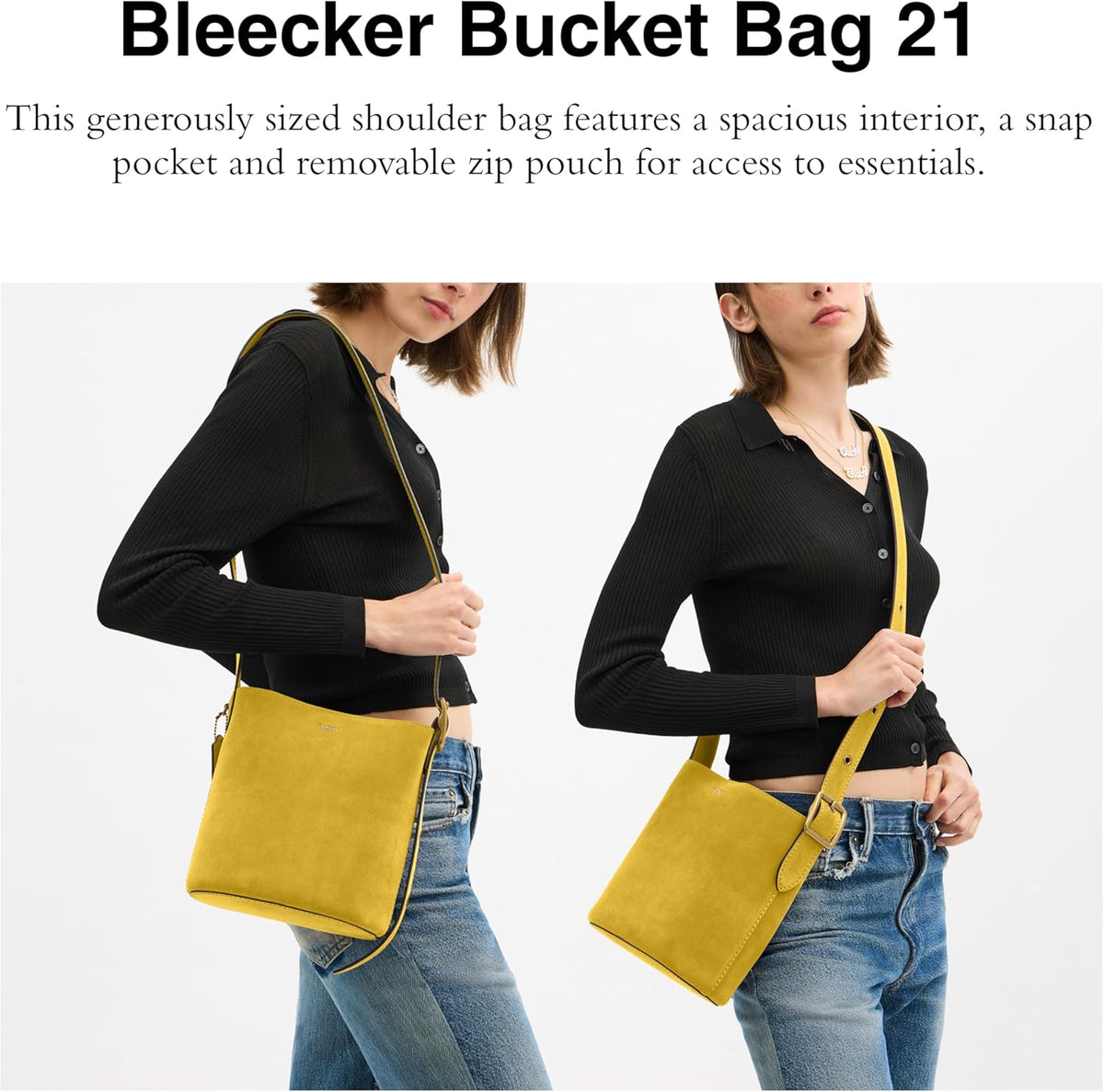 COACH Bleecker Bucket Bag 21