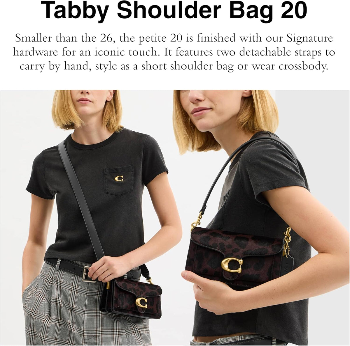 COACH Tabby Shoulder Bag 20 In Loved Leather With Quilting