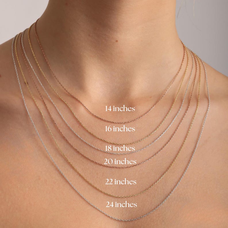 Personalized Paper Clip Chain Name Necklace