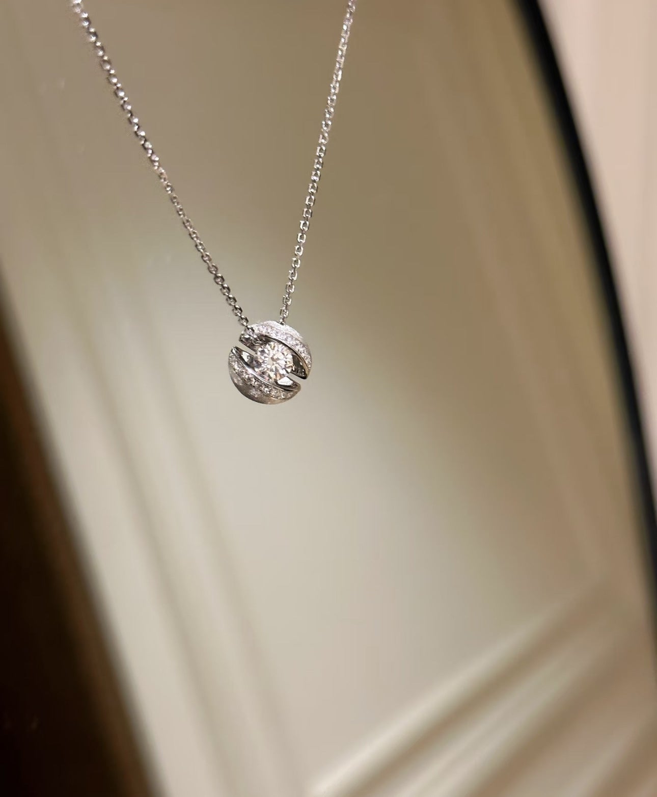 Floating Planet Niche Design Minimalist Versatile Necklace And Bracelet