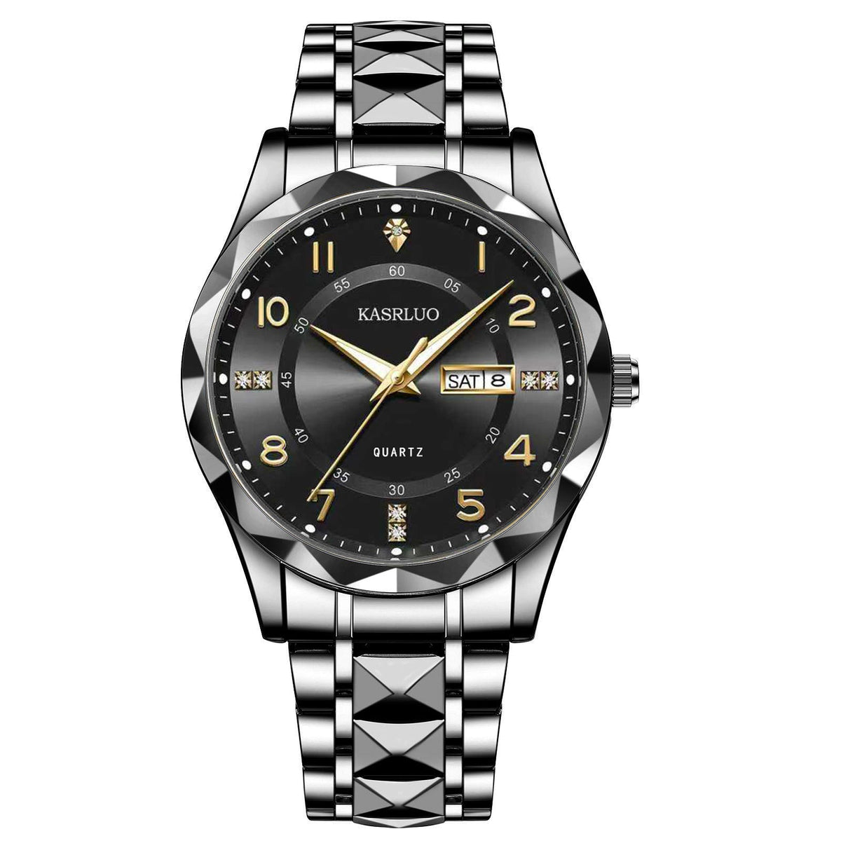 Men's Dual Calendar Fashion Waterproof Luminous Quartz Watch
