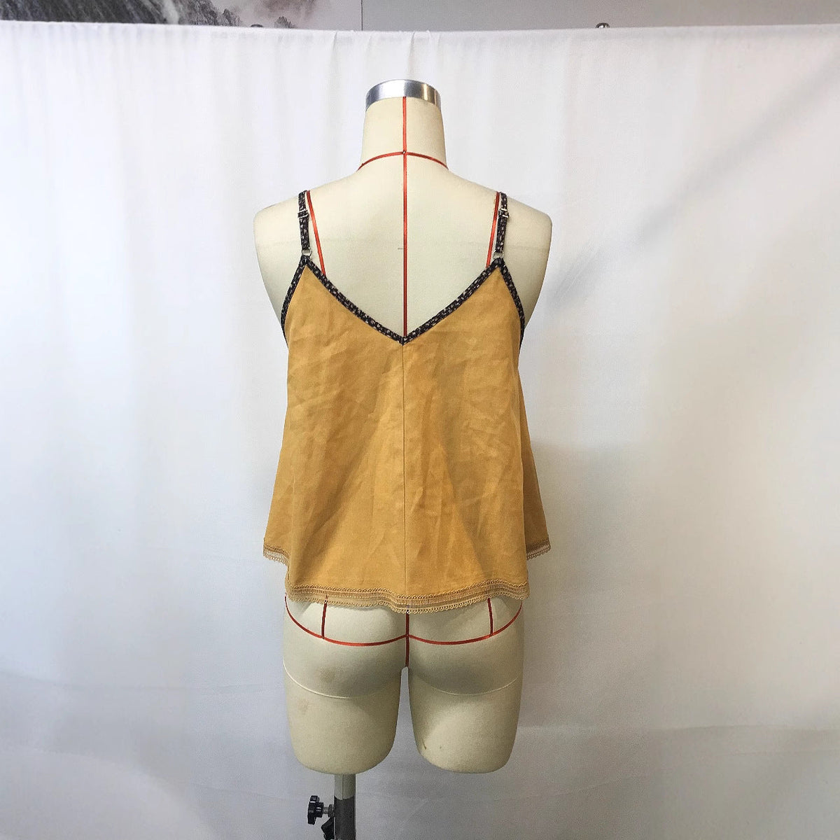 Chinese Style Retro Suspender Top