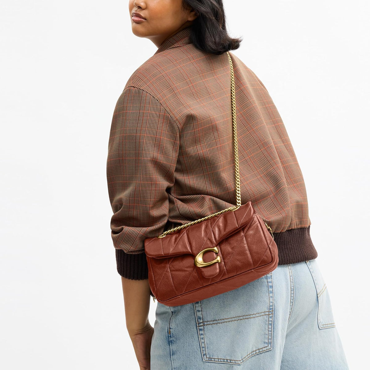 Coach Soft Quilted Tabby Shoulder Bag 26