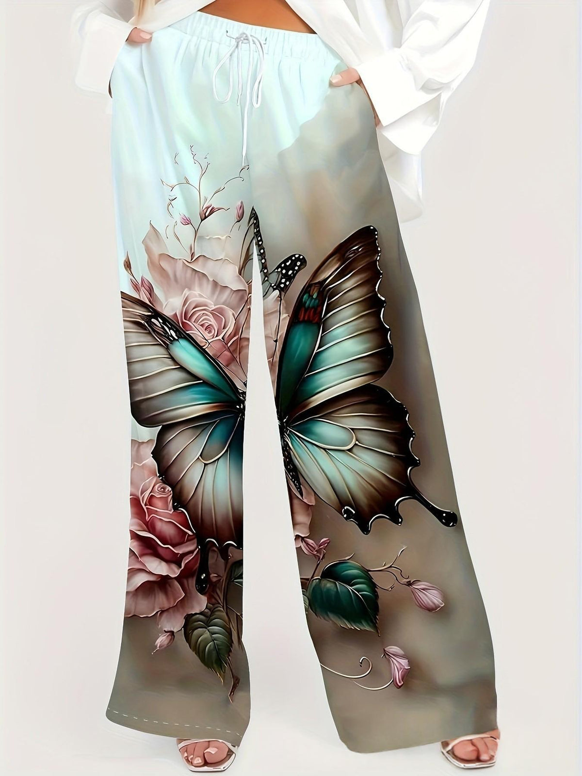 Casua Breathable Loose-fitting Womens Trousers