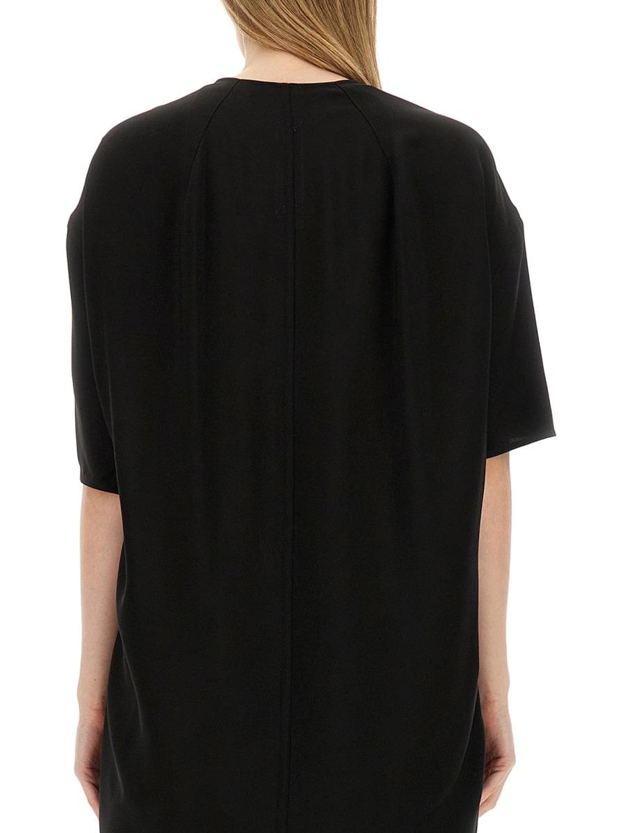 Rick Owens Women Rick Owens Women V-Neck T-Shirt
