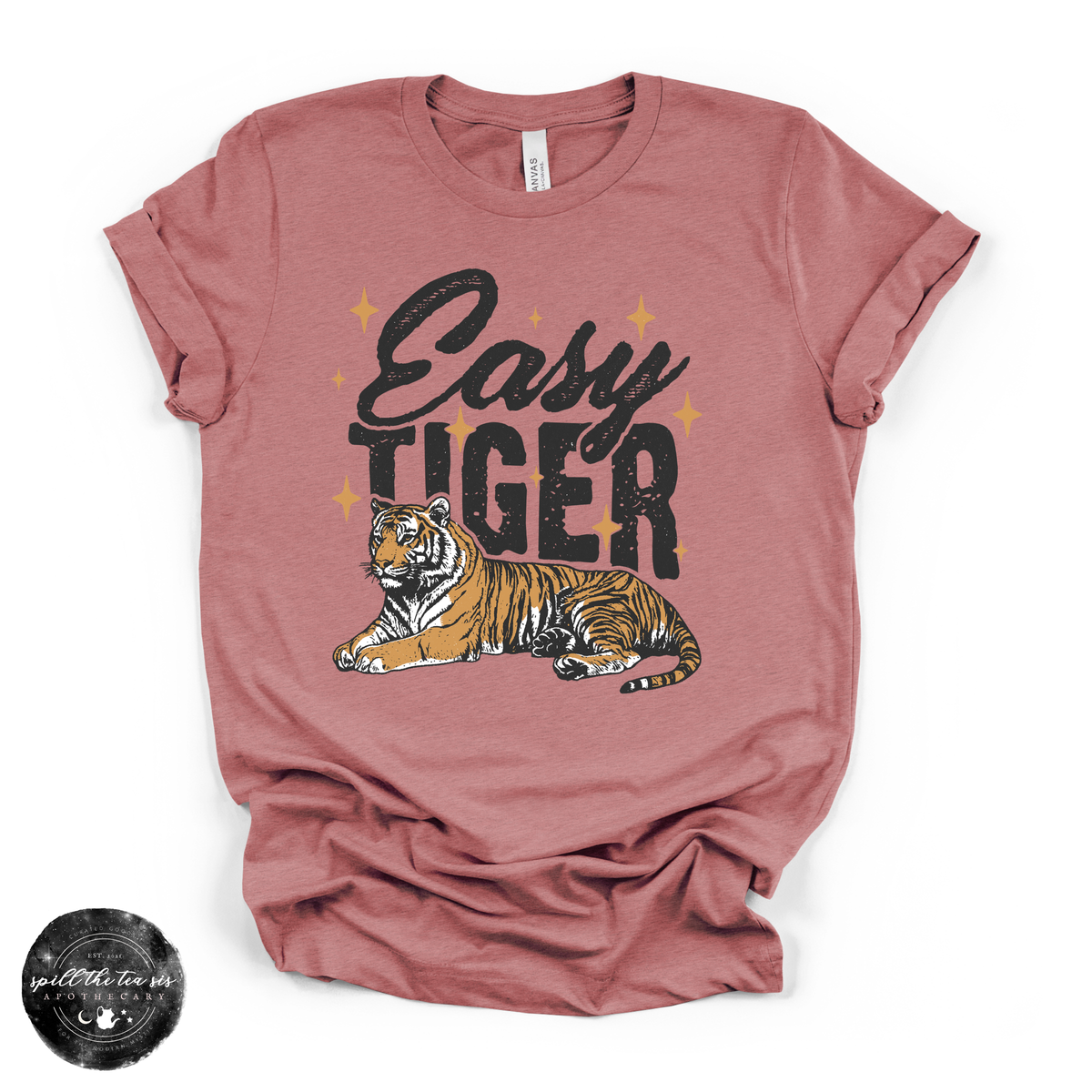 Easy Tiger Tee | Retro Tiger Graphic T-Shirt