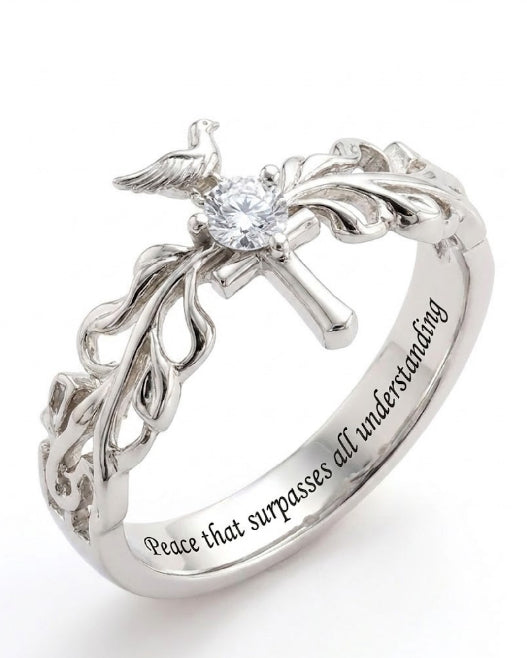 High-end Light-luxury Zircon-studded Ring