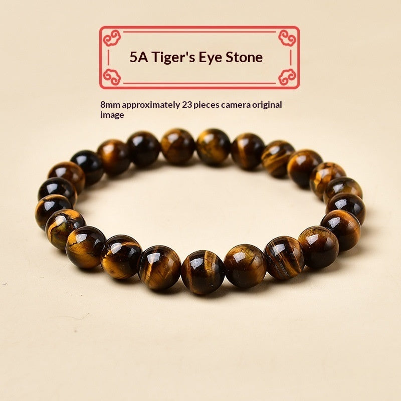 Natural Tiger Eye Stone Bracelet