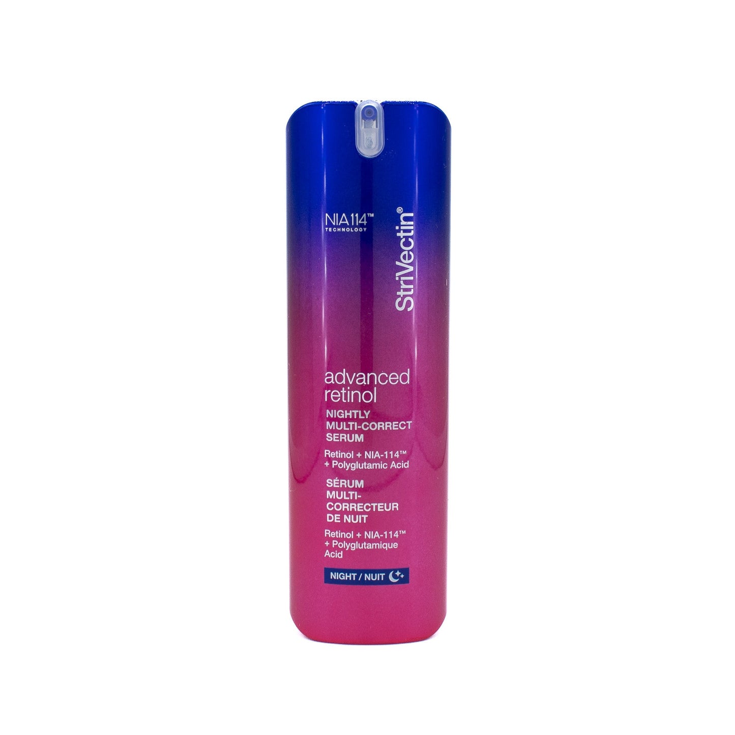 StriVectin Advanced Retinol Nightly Multi-Correct Serum 1oz - Imperfect Box