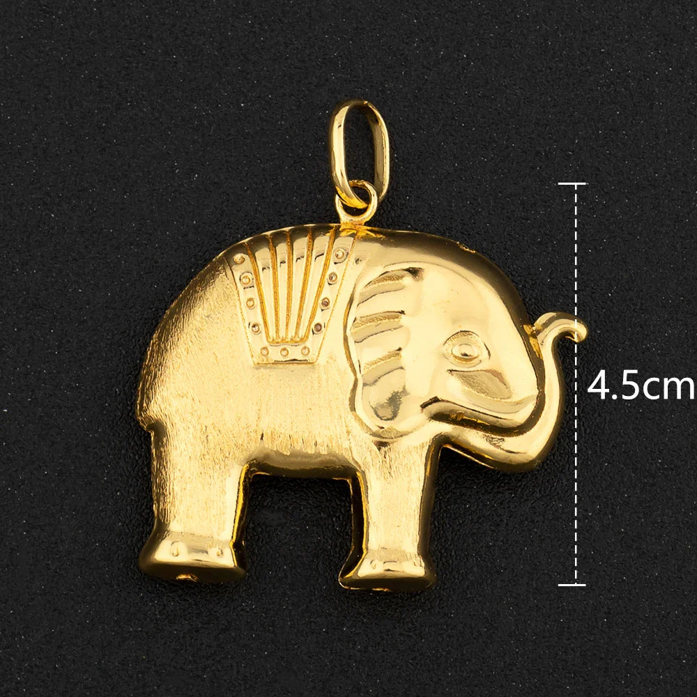 Hip Hop Personality Pendant Gold Color African Map Mermaid Dollar Euro Shape Pendant for Women Men Luxury Copper Chain Jewelry