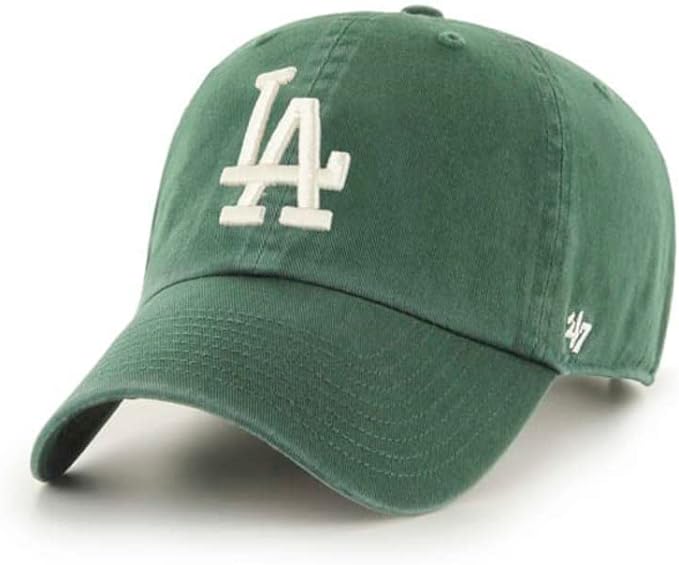 47 Los Angeles Dodgers Mens Womens Clean Up Adjustable Strapback Cap