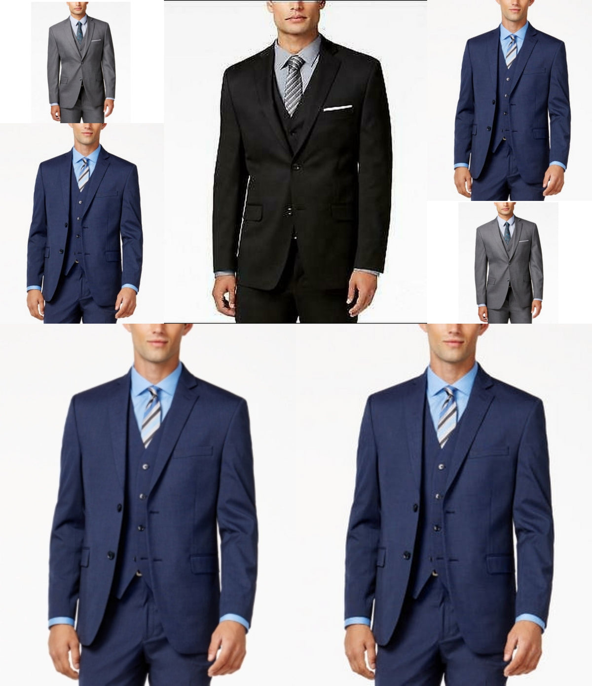 Alfani Mens Stretch Performance Slim-Fit Blazer, Long