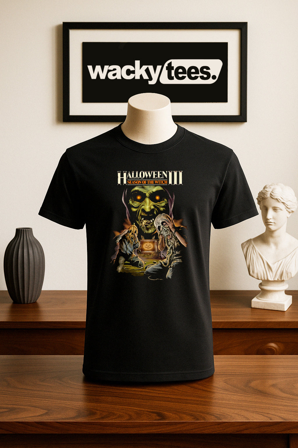 Halloween III Season of the Witch TV Horror Halloween Graphic Tee Shirt