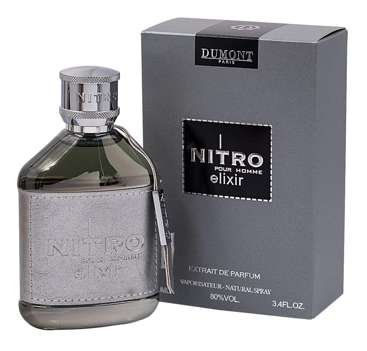 Dumont Nitro Elixir Pour Homme Extrait de Parfum 3.4 oz