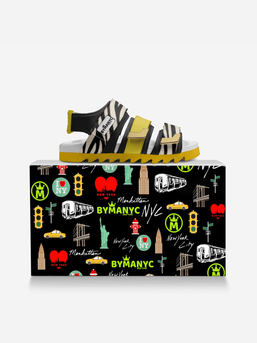 Eco-Luxury Sandals BYMANYC ® New York – Carnegie Luxe