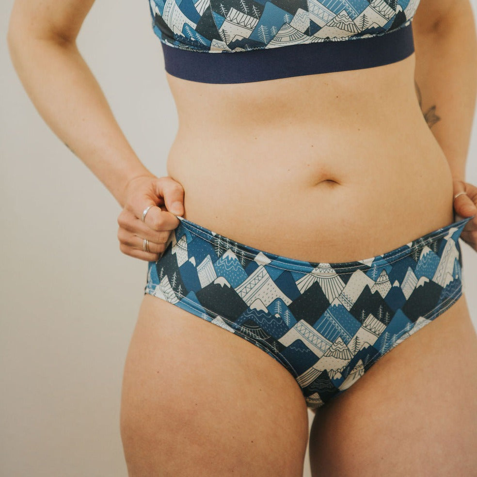 Mountain Print Underwear