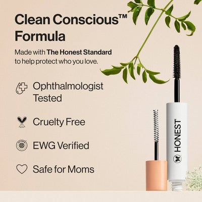 Honest Beauty Extreme Length 2-in-1 Mascara and Lash Primer 0.27 fl oz - Imperfect Box