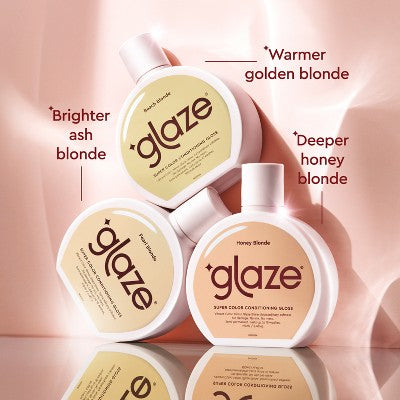 Glaze SuperGloss Color Conditioning Hair Gloss Pearl Blonde Purple Toner 6.4 fl oz - New