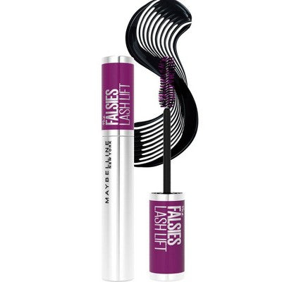 Maybelline Falsies Lash Lift Volumizing and Lengthening Mascara Blackest Black 0.32 fl oz - New