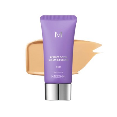 MISSHA M Perfect Cover Serum BB Cream #27 Honey Beige 1.18 fl oz - Imperfect Box