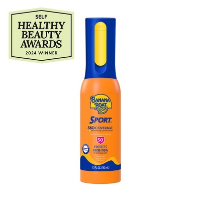 Banana Boat Sport 360 Advanced Mist Sunscreen Sprayer SPF50 5.5oz - Imperfect Container