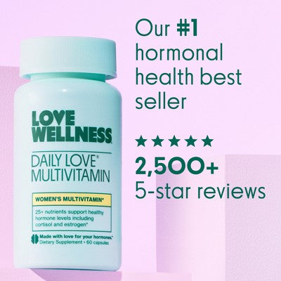 Love Wellness Daily Love Women's Multivitamin 60ct - New