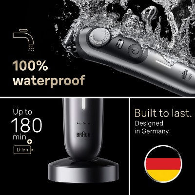 Braun Series 7 AiO7440 Rechargeable 12-in-1 Body, Beard & Hair Trimmer - New