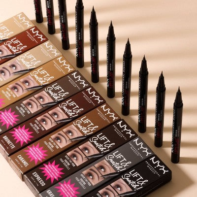 NYX Professional Makeup Lift N Snatch! Brow Tint Pen Ash Brown 0.03 fl oz - Imperfect Box