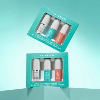 Naturium Icons Serums Starter Gift Set 3ct - Imperfect Box