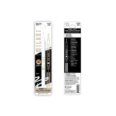 Milani Stay Put Tank Liquid Eyeliner White 0.019 fl oz - Imperfect Box