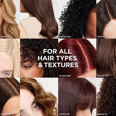 L'Oreal Paris Colorsonic Permanent Hair Color Cartridge Device Sold Separately Medium Brown Natural 5 - Imperfect Box