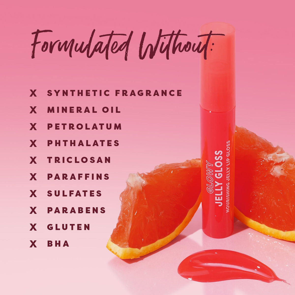 Glowy Jelly Gloss Nourishing Jelly Lip Gloss