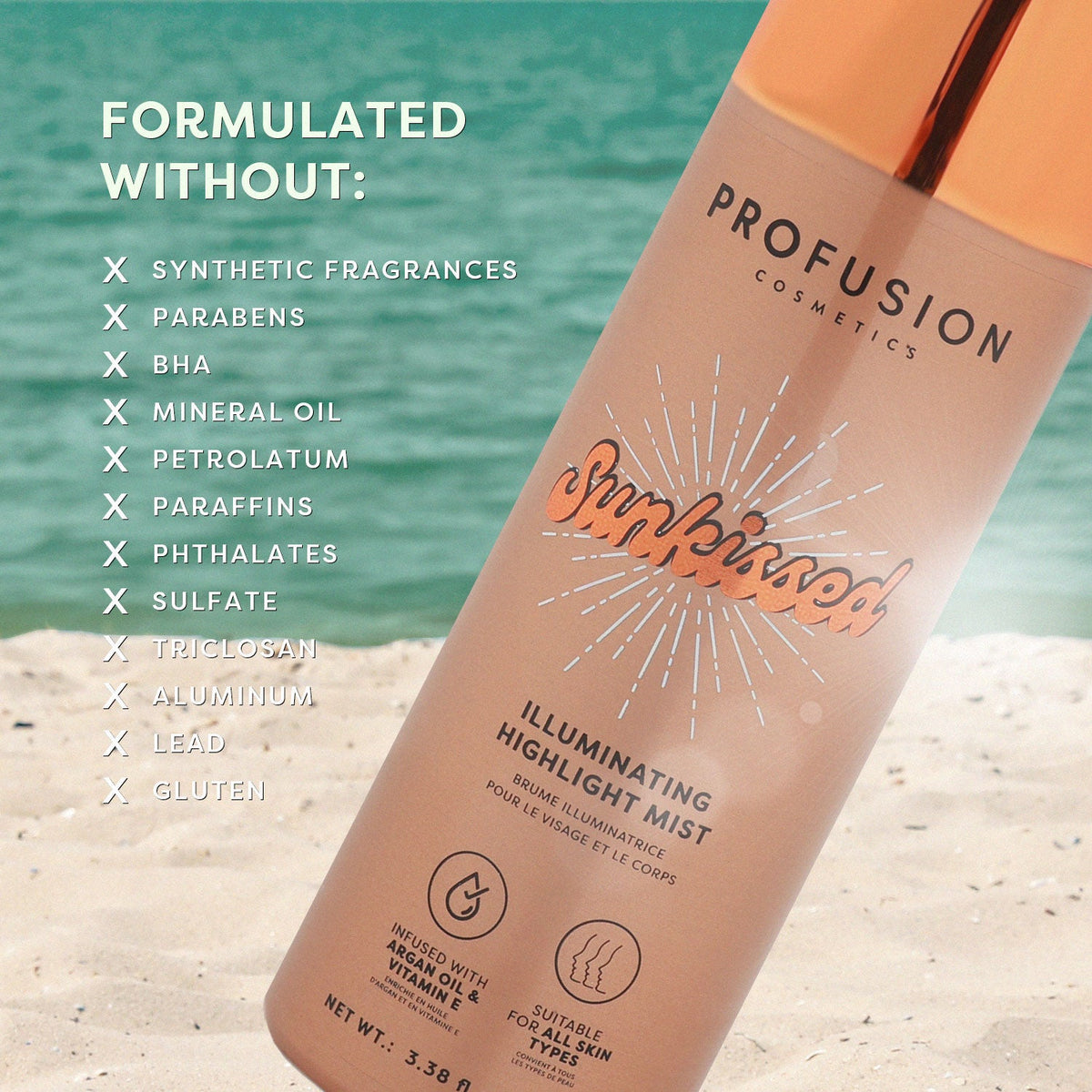 West Coast Glow | Sunkissed Illuminating Highlight Mist