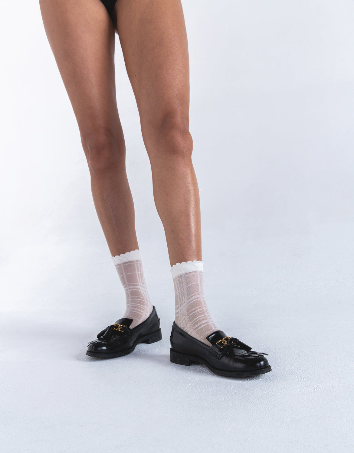 PETITE PLAID ⦁ BLANC