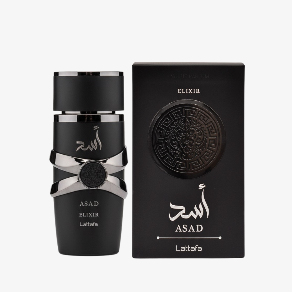 Lattafa Asad Elixir Eau de Parfum Spray for Men 3.4 oz