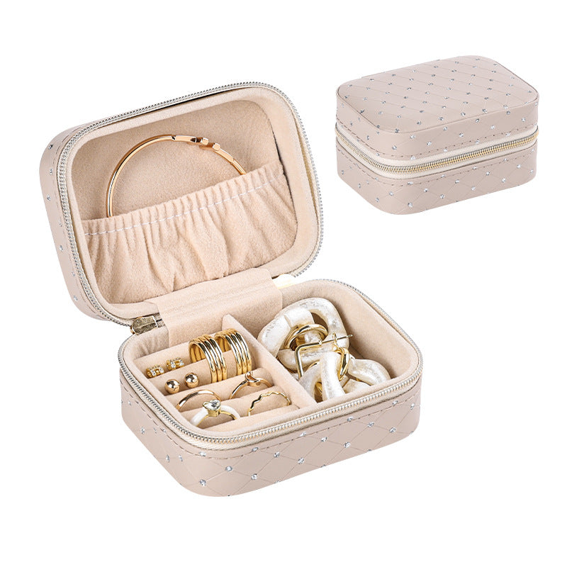travel jewelry case Mini Ring and Earring Box