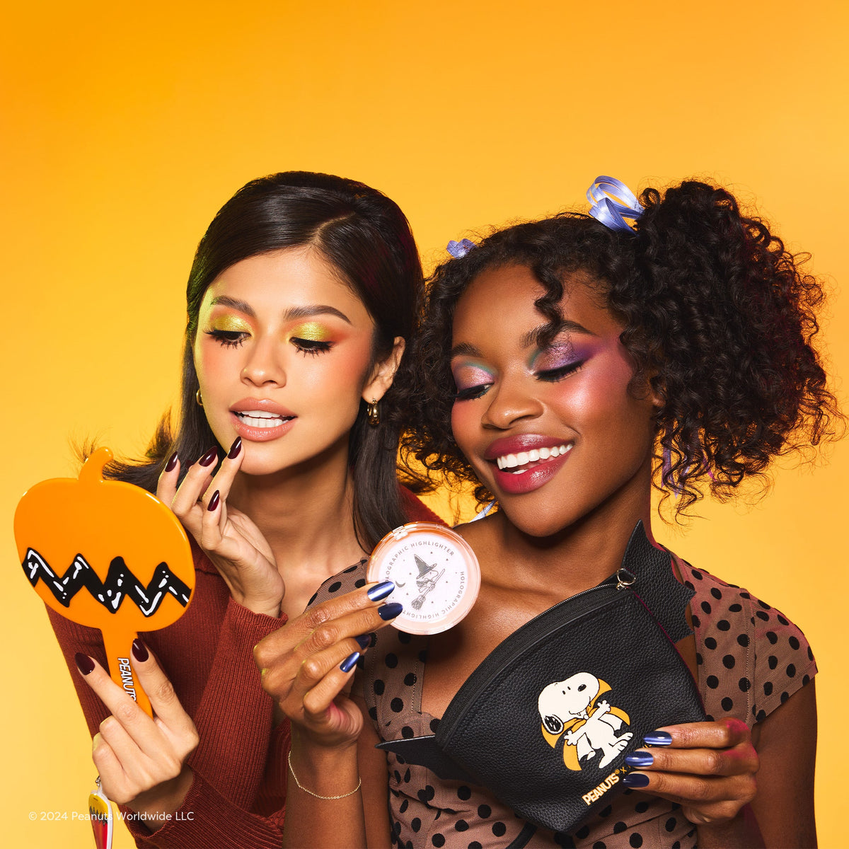 Peanuts Halloween | Count Snoopy Cosmetic Bag Set with Gems
