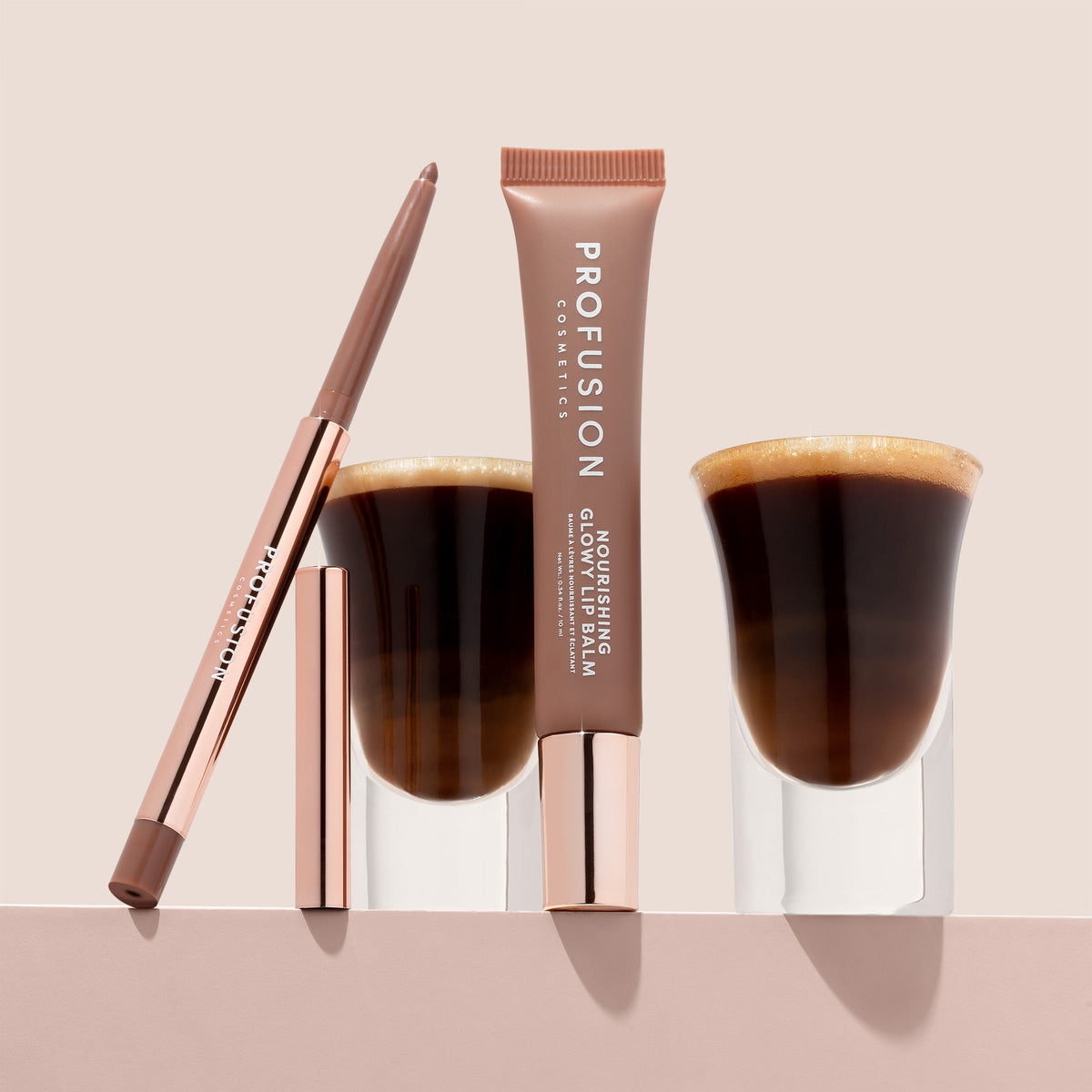 Lip Treat Duo Soft Matte Creamy Lip Liner & Nourishing Glowy Lip Balm