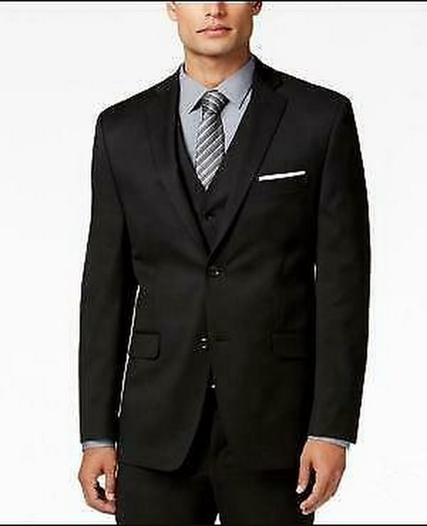 Alfani Mens Stretch Performance Slim-Fit Blazer, Long