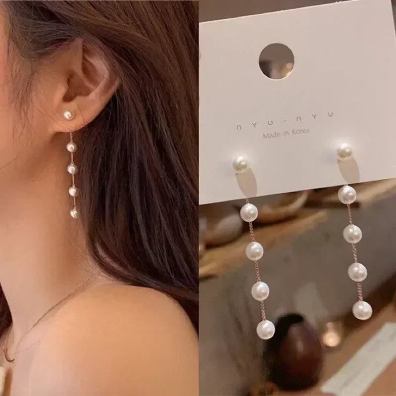 French High-end Brown Crystal Earrings For Women Fashion Luxurious Personalized Daily Accessories Prom jewelry Anniversary Gifts
