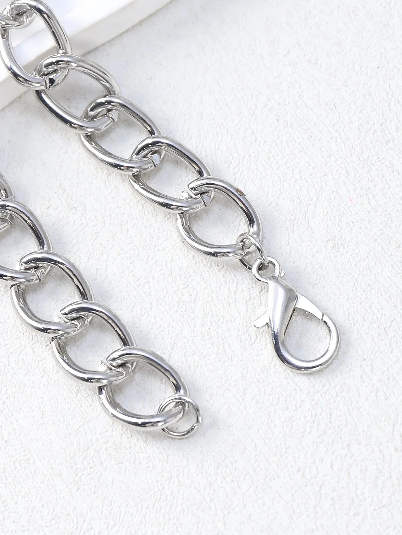 Irregular Geometric Circle Chain Bracelets for Women Fashion Gold Silver Color Stainless Steel Bracelet Waterproof Jewelry