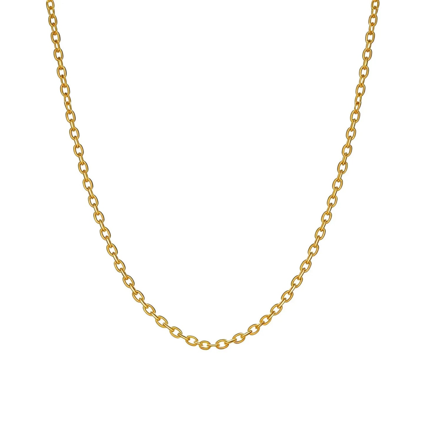 Dainty DIY O Chain Necklace Stainless Steel Versatile Minimalist Jewelry for Women Perfect for Everyday & Mix & Match Styling