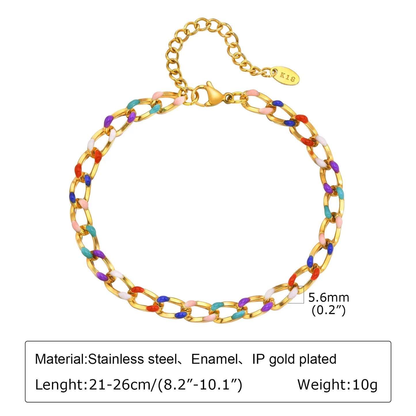 Anklet Bracelet on Legs Stainless Steel ,waterproof Adjustable Beach Beaded Ball Cuban Link Summer Boho Foot Jewelry for Women