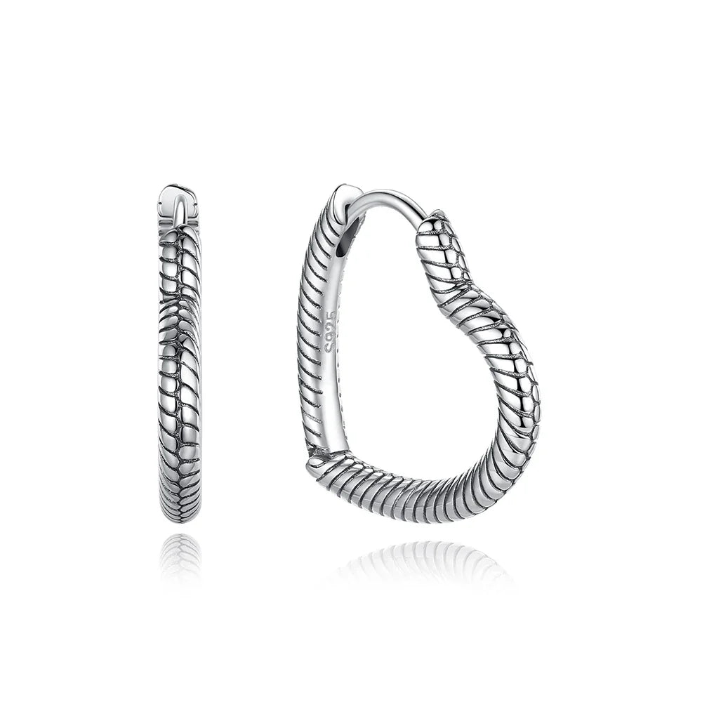 Original 925 Sterling Silver Earrings 2026 Stud Hoop Crystal Earings For Women Rose Gold Crown Heart Infinity Bee Earing Jewelry
