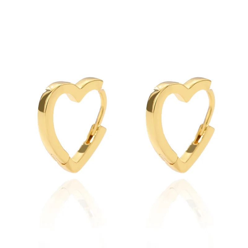 Zircon Star Pendientes Earrings for Women Girl Stainless Steel Gold Color Earring Y2k Wedding Aesthetic Jewelry aretes mujer