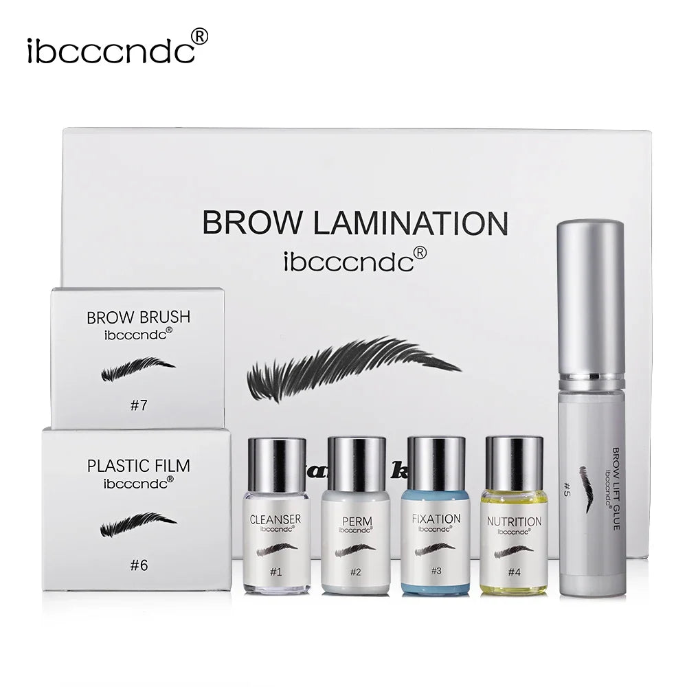 Brow Lamination Kit Professional Home Beauty Eyebrow Perming Kit DIY Eyebrow Shaping Setting Perming Shaping Set Makeup Tools