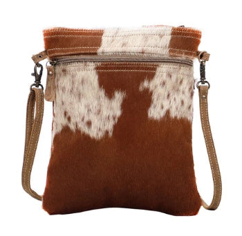 White & Cocoa Small & Crossbody Myra Bag
