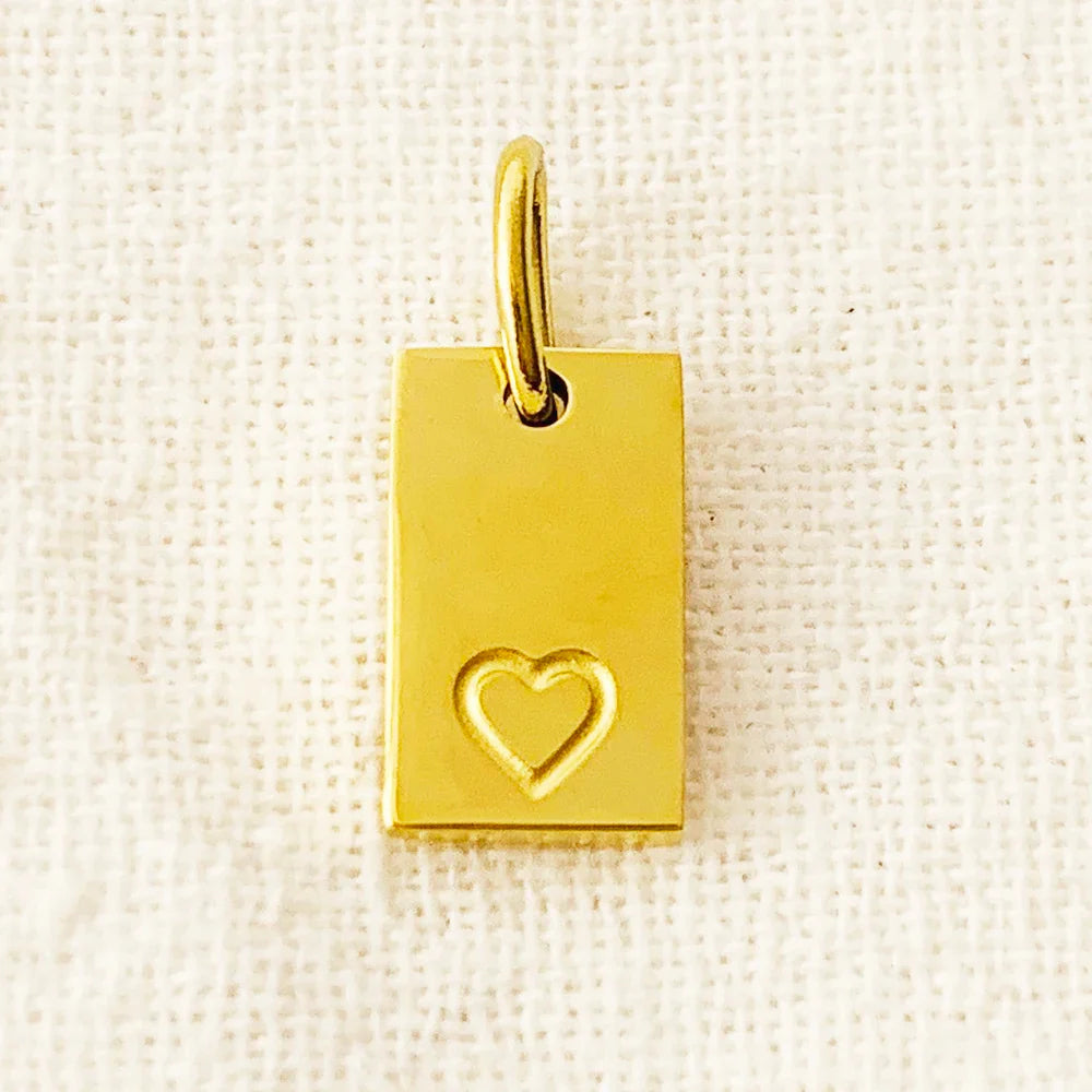 SUNIBI Alphabet Charm Pendant for Necklaces Stainless Steel Jewelry DIY Engraved Lettering Accessories Women's Fashion Jewelry