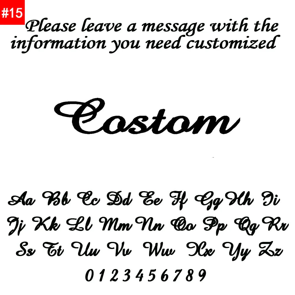 Customized Name Letter Necklace Personalized Stainless Steel Simple Pendant Clavicle Chain Women's Jewelry Valentine's Day Gift